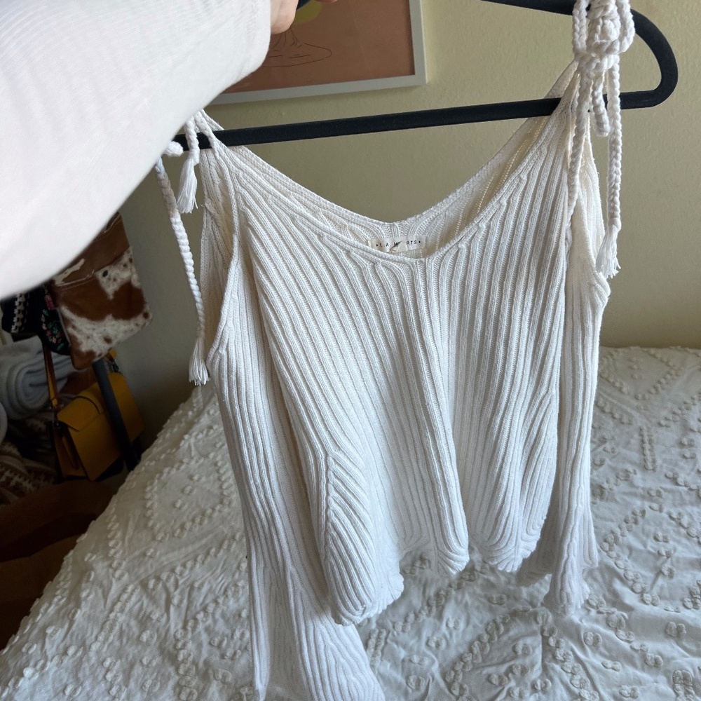 La Hearts off the shoulder long sleeve top (s)